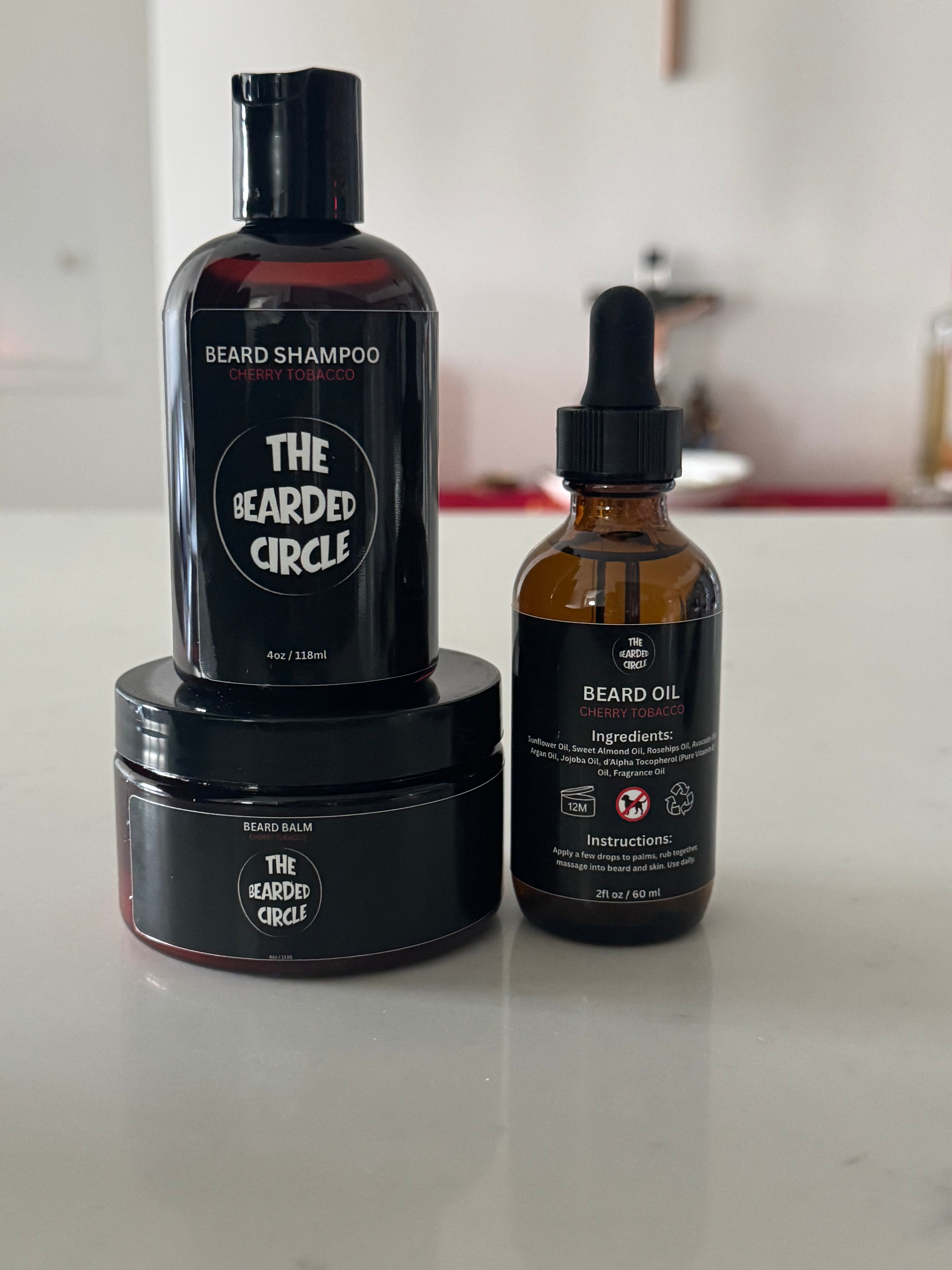 Beard Bundle - Cherry Tobacco
